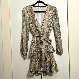 Snake skin dress